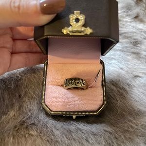 Juicy Couture LOVE Ring Size 6